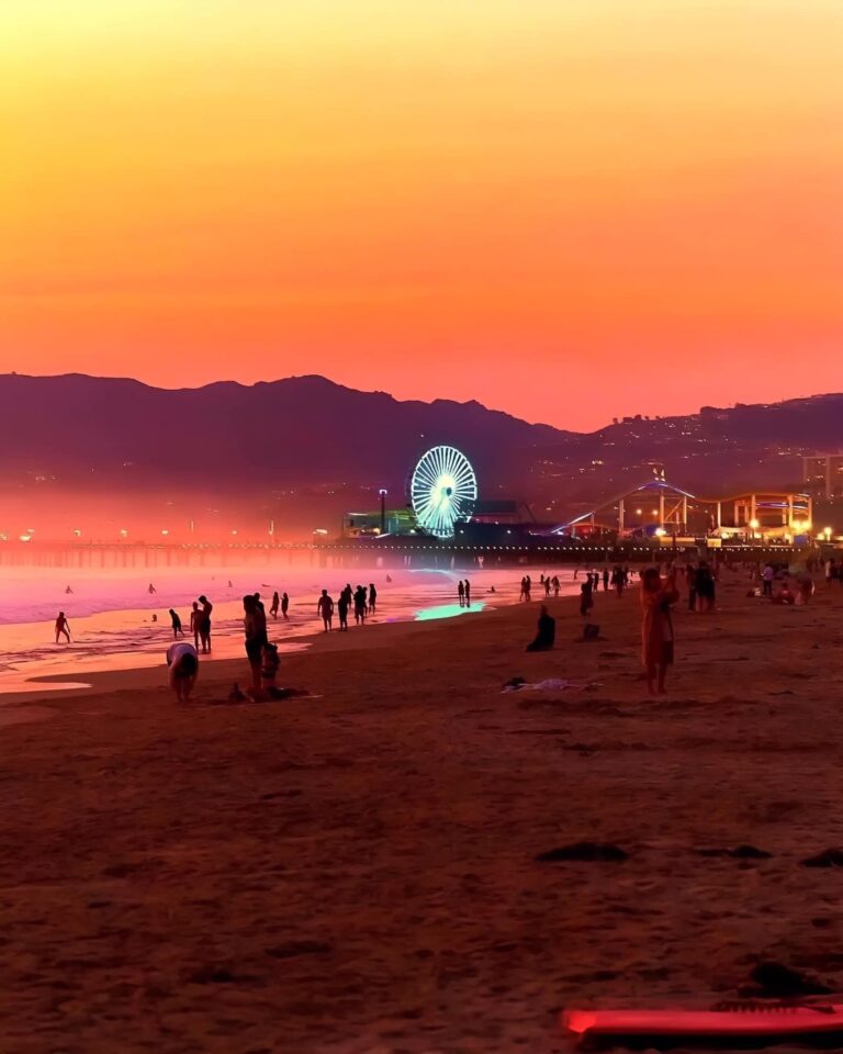 Santa Monica at Sundown